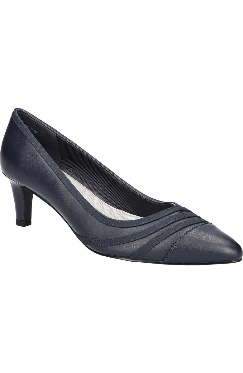 EASY STREET Nobel Kitten Heel Pump - Multiple Widths Available, Main, color, Navy
