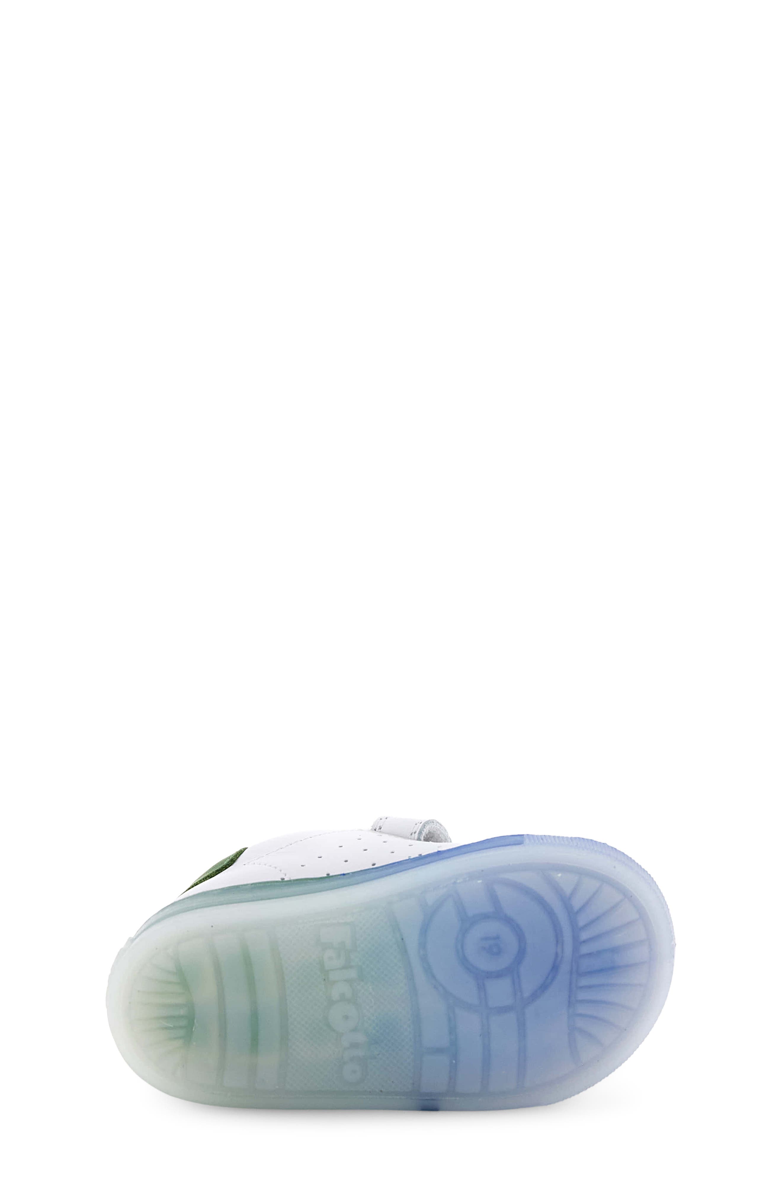 Naturino Kids' Falcotto Salazar 3 VL Sneaker, Alternate, color, White/ Blue/ Green