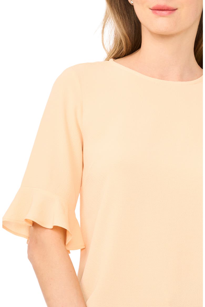 Ruffle Cuff Blouse, Alternate, color, APRICOT