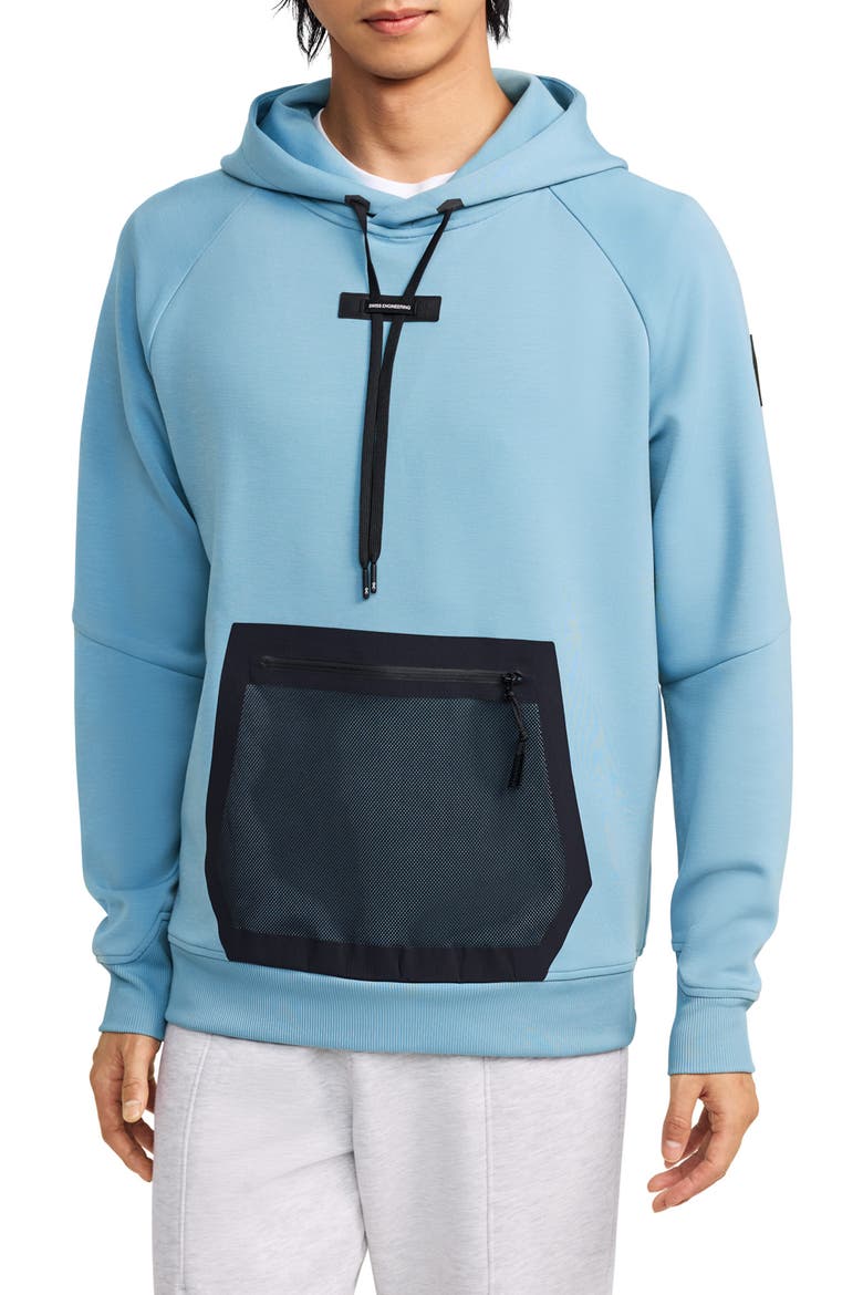 メンズウェア cph slash logo mesh pullover M On Pullover Mesh Pocket Hoodie (Men) | Nordstrom