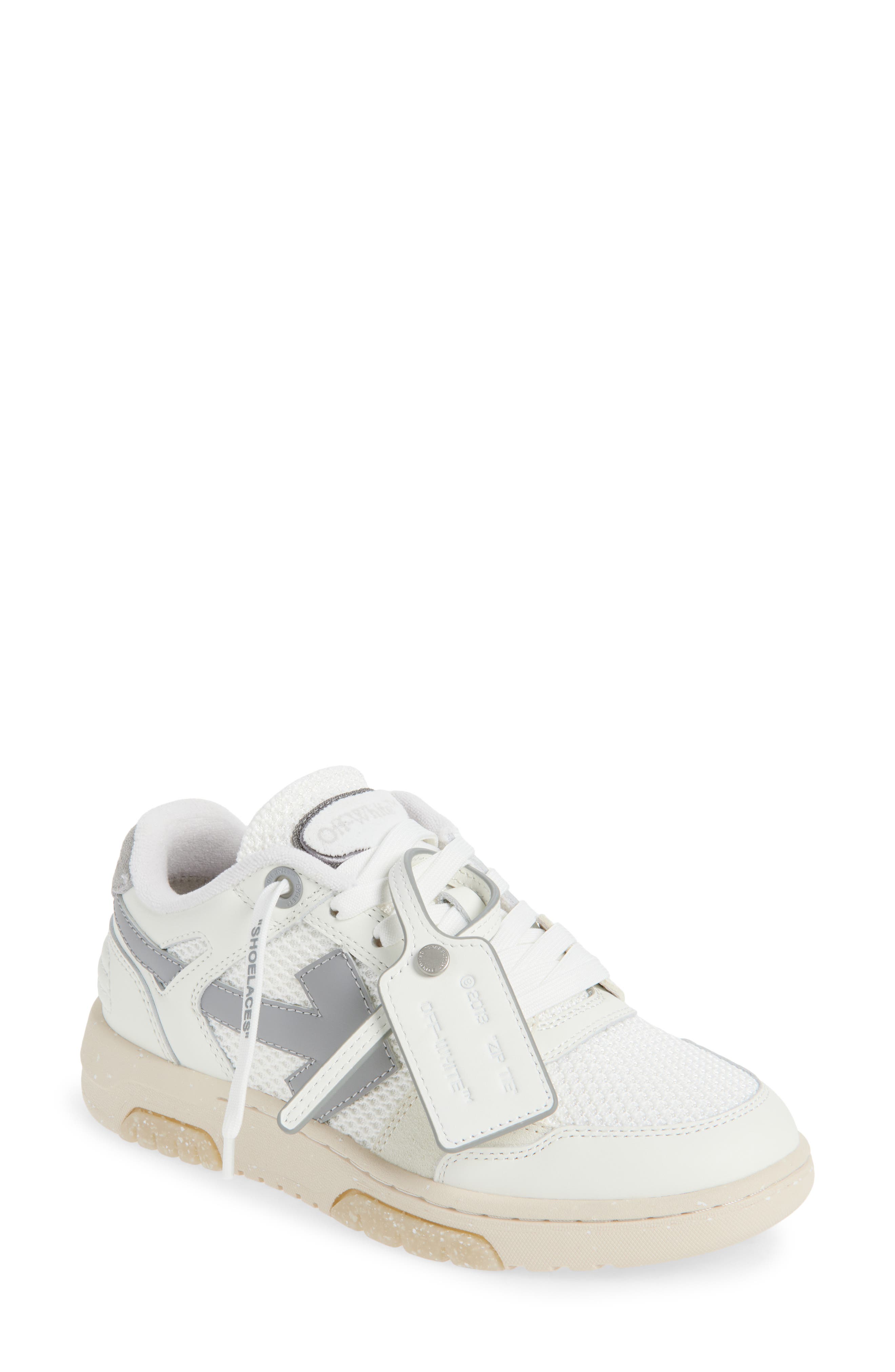 Off-White Slim Out of Office Sneaker, Main, color, 