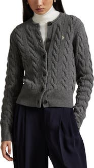 Polo Ralph Lauren Cable Wool & Cashmere Cardigan