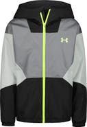 Under Armour Kids' Manataug Hooded Water Repellent Windbreaker