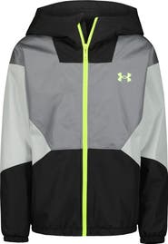Under Armour Kids' Manataug Hooded Water Repellent Windbreaker