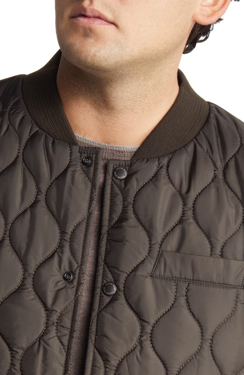 Stone Rose Water Repellent Puffer Vest, Alternate, color, 