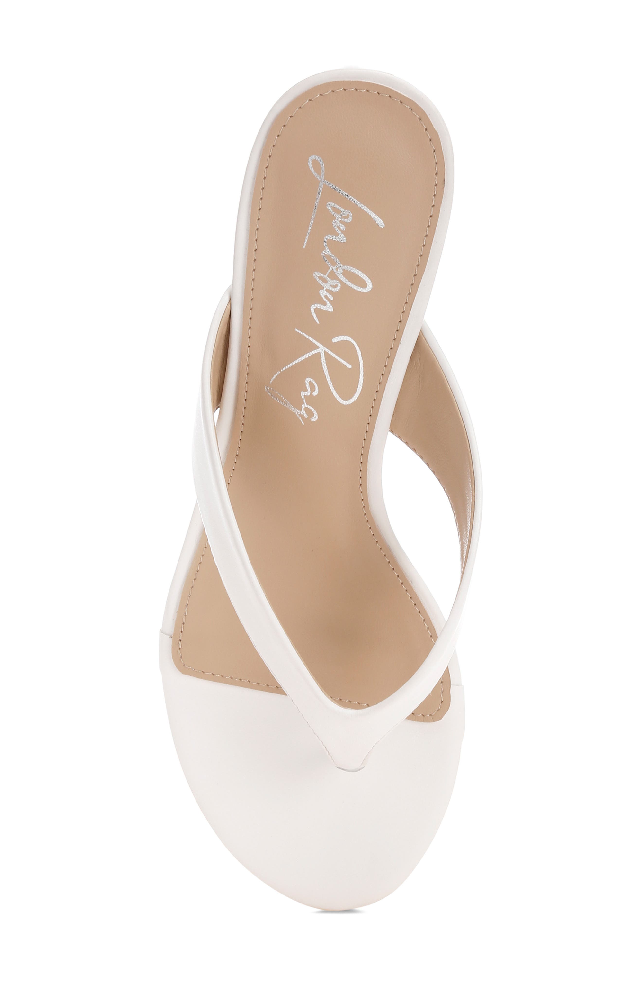 Zabila Wedge Heel Sandal, Alternate, color, WHITE SMOOTH