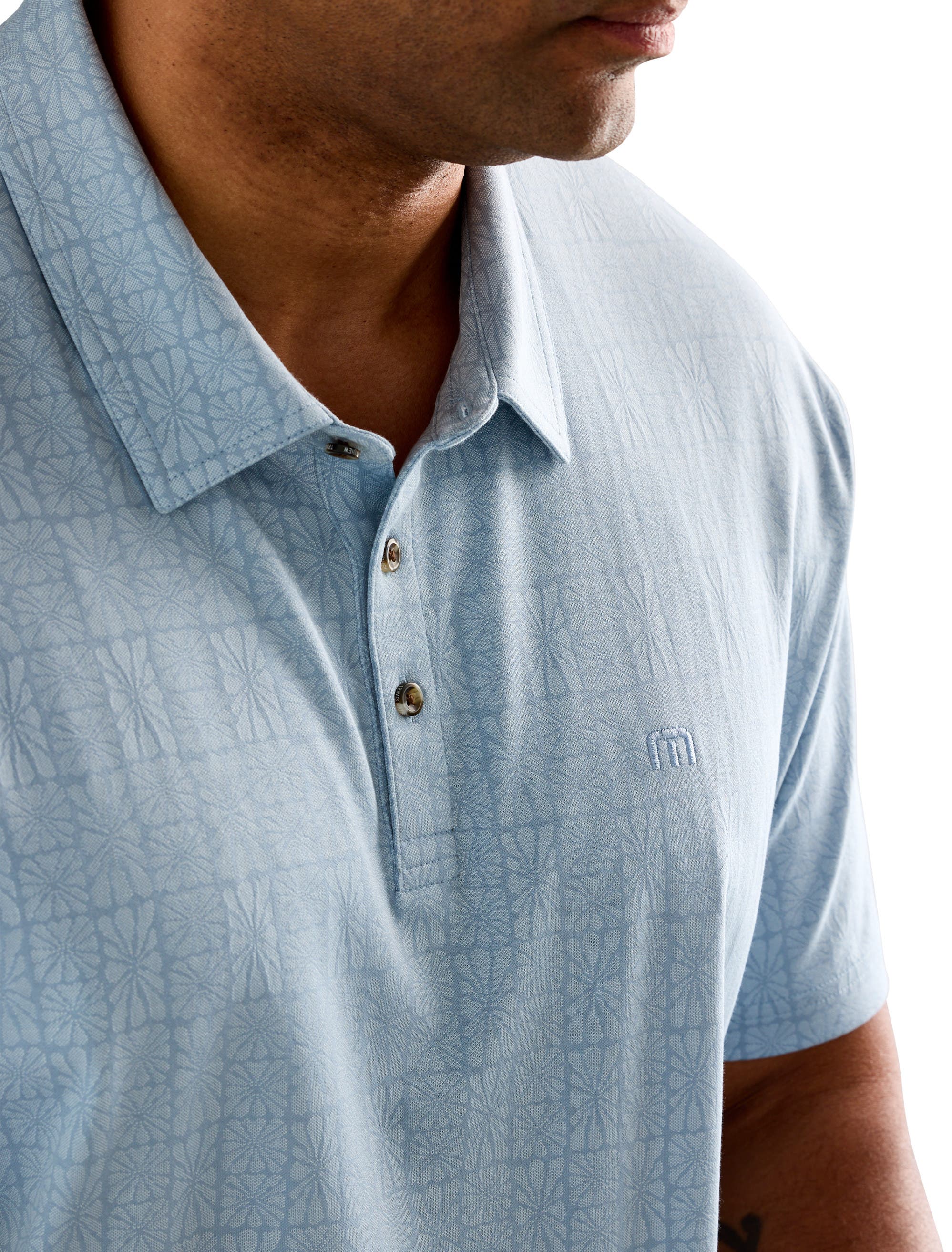 Big & Tall Featherweight Cabana Polo Shirt - image 2