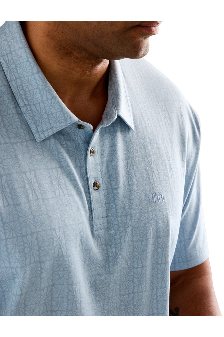 Big & Tall Featherweight Cabana Polo Shirt, Alternate, color, ASH BLUE