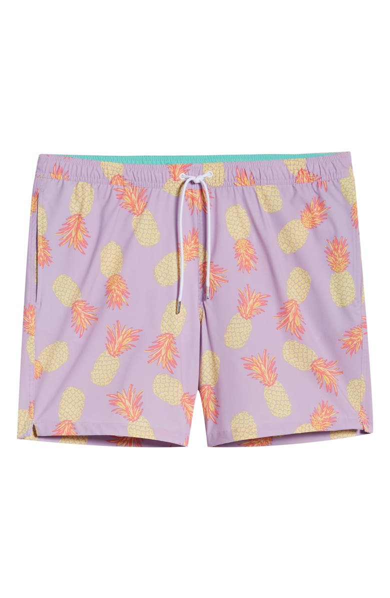 Bonobos E-Waist 7-Inch Swim Trunks, Alternate, color, Pineapple