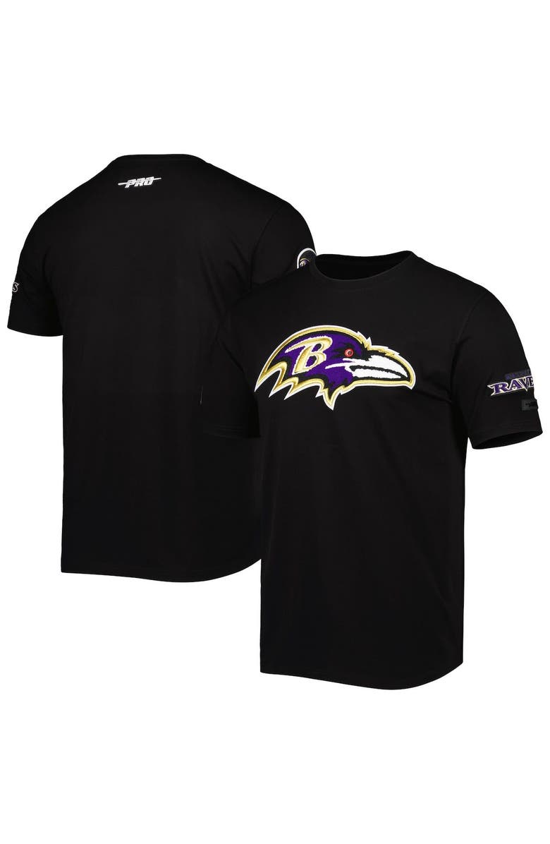 PRO STANDARD Men's Pro Standard Black Baltimore Ravens Mash Up T-Shirt, Main, color, 