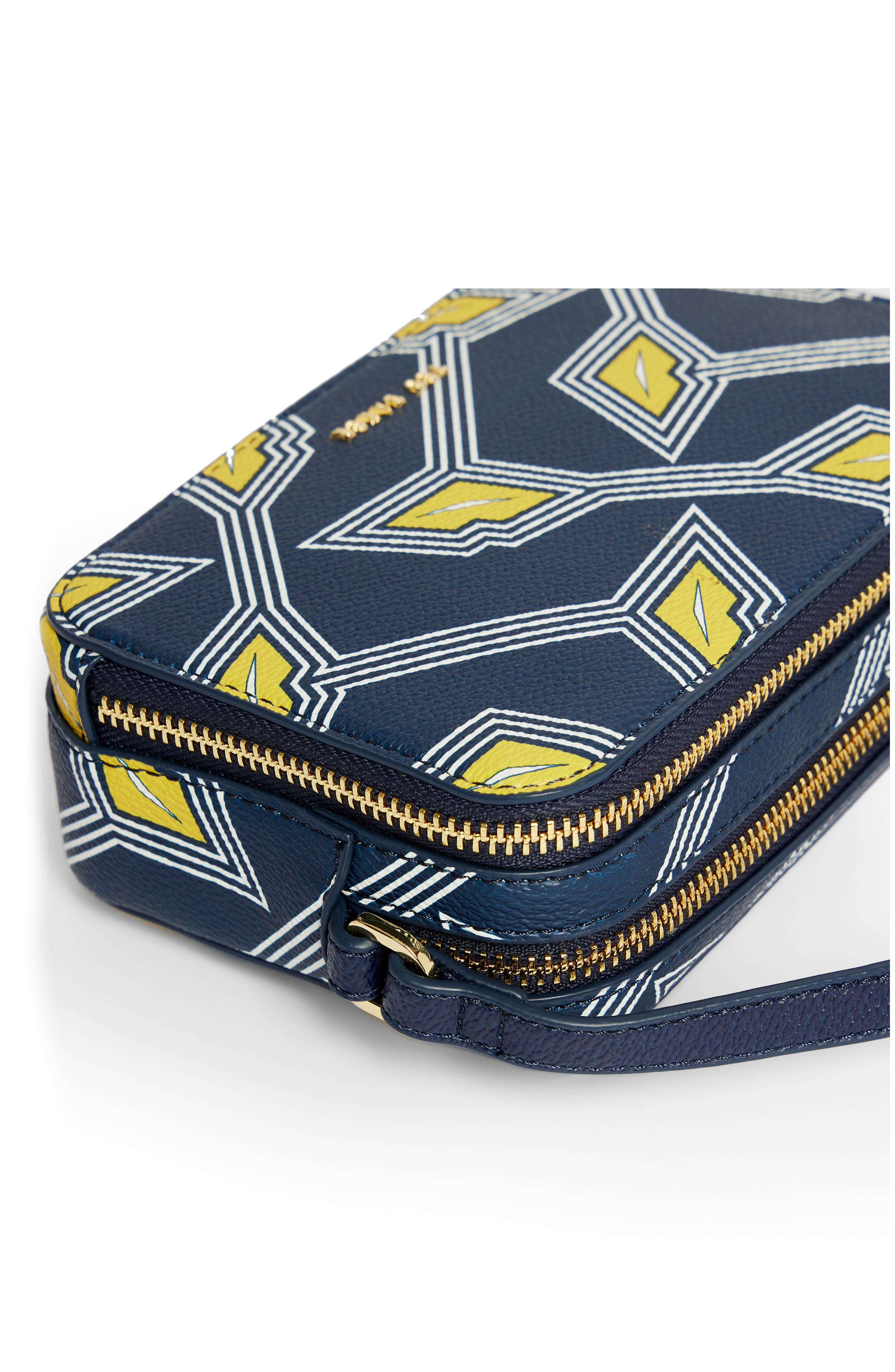 Ted Baker London Lexxii Lip Faux Leather Camera Bag, Alternate, color, 