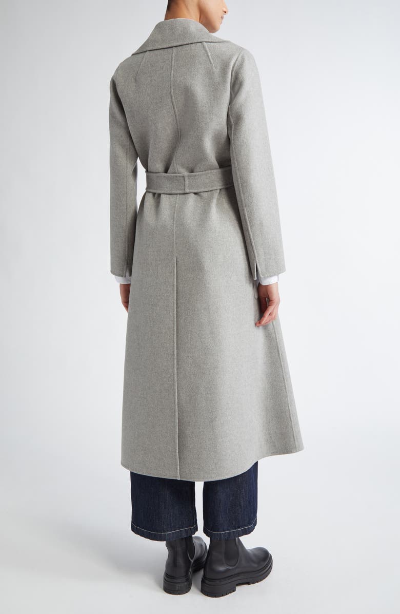 Max Mara Paolore Virgin Wool Belted Coat, Alternate, color,