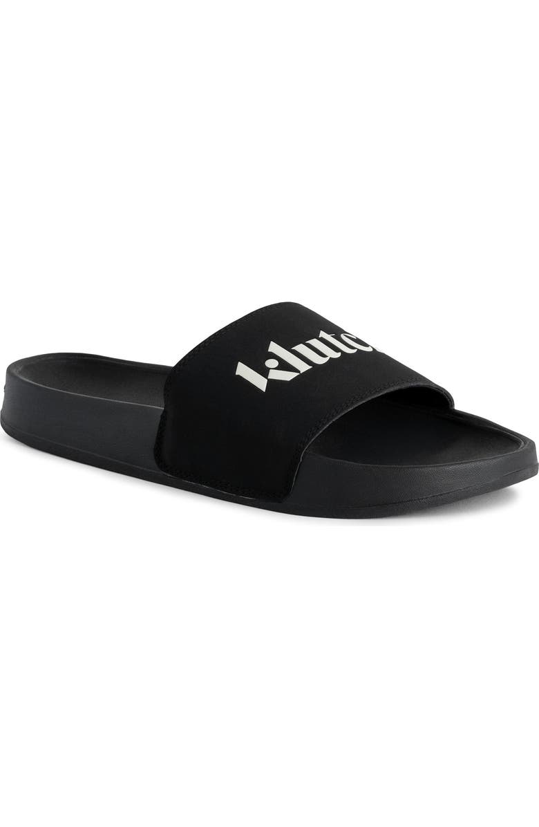 New Balance 200 Slide Sandal, Main, color, Black/ Angora