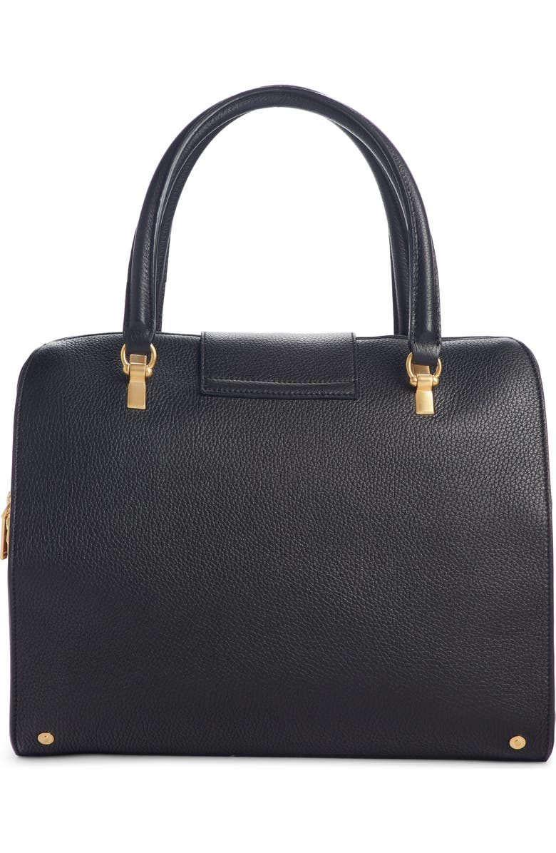 Thom Browne Mrs. Thom Deerskin Leather Shoulder Bag, Alternate, color,