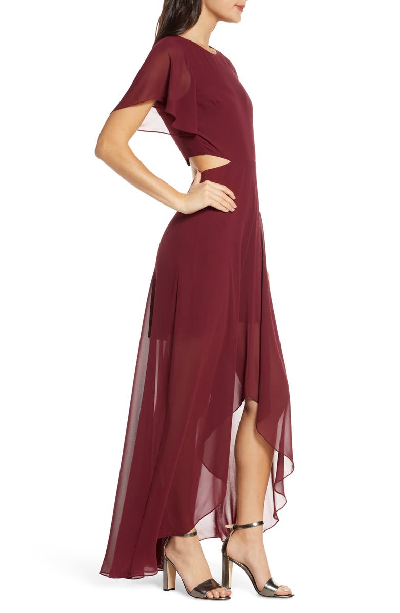 Ali & Jay Cutout Maxi Dress, Alternate, color, 