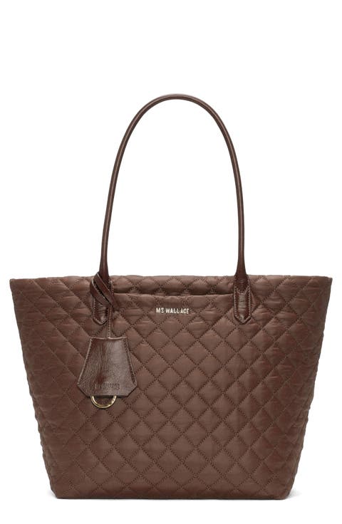 Medium Daily Quilted Nylon Tote
