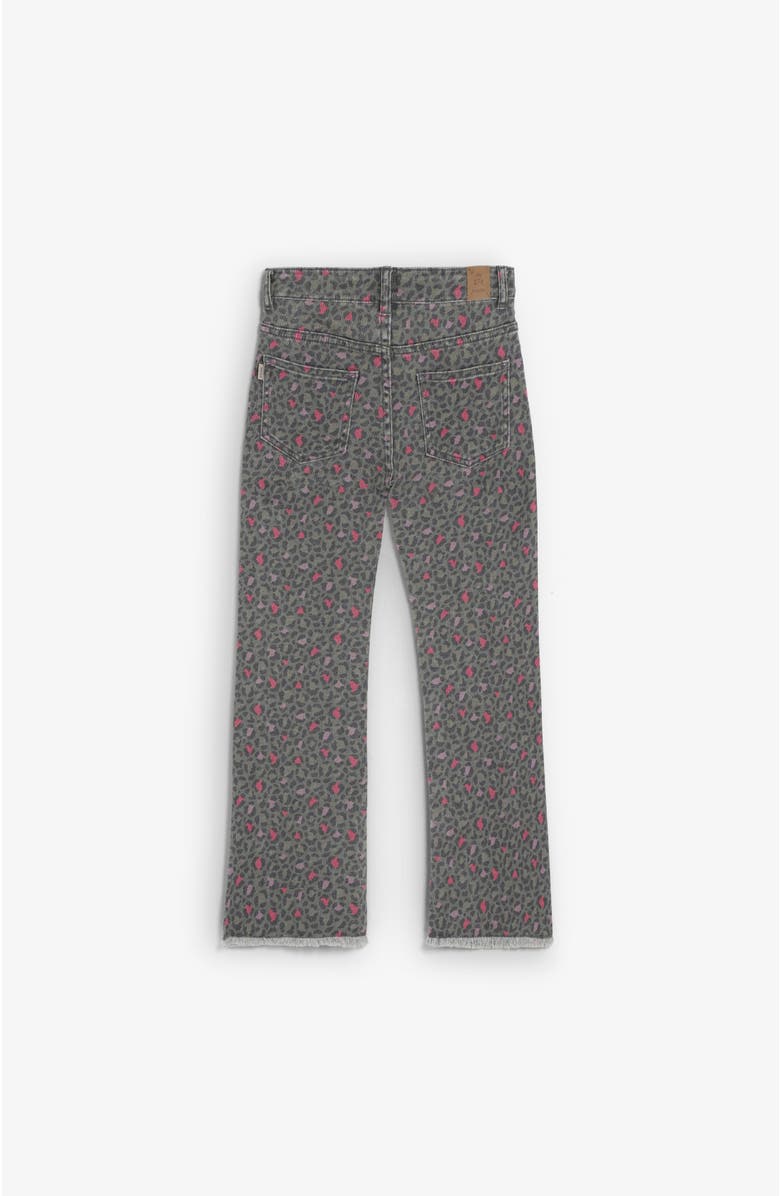 Scalpers Leo Flare Pants Girls, Alternate, color, Green