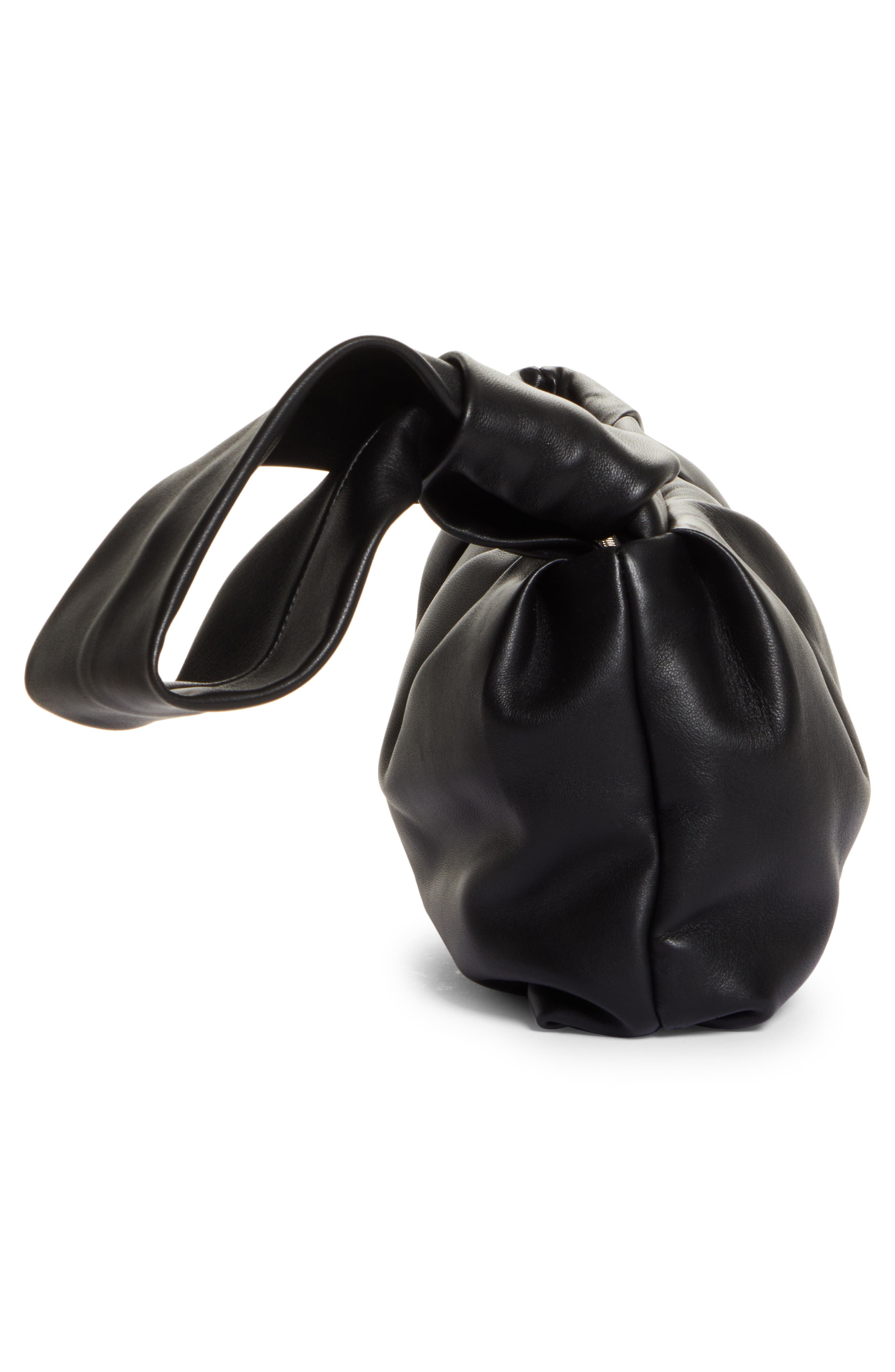 Ambush Nejiri Leather Wristlet Clutch, Alternate, color, 