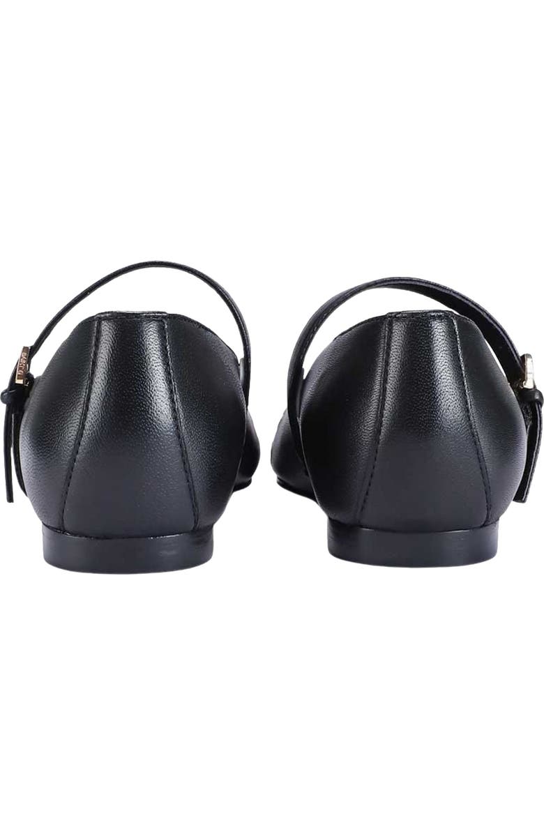 SAINT G Josh Pointed Toe Mary Jane Flat, Alternate, color, Black