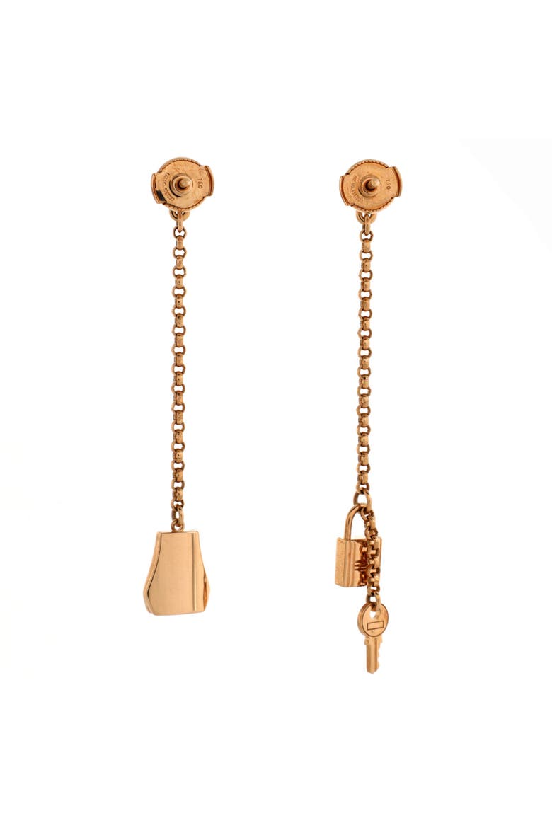 Kelly Clochette Drop Earrings 18K Rose Gold, Alternate, color, Rose Gold