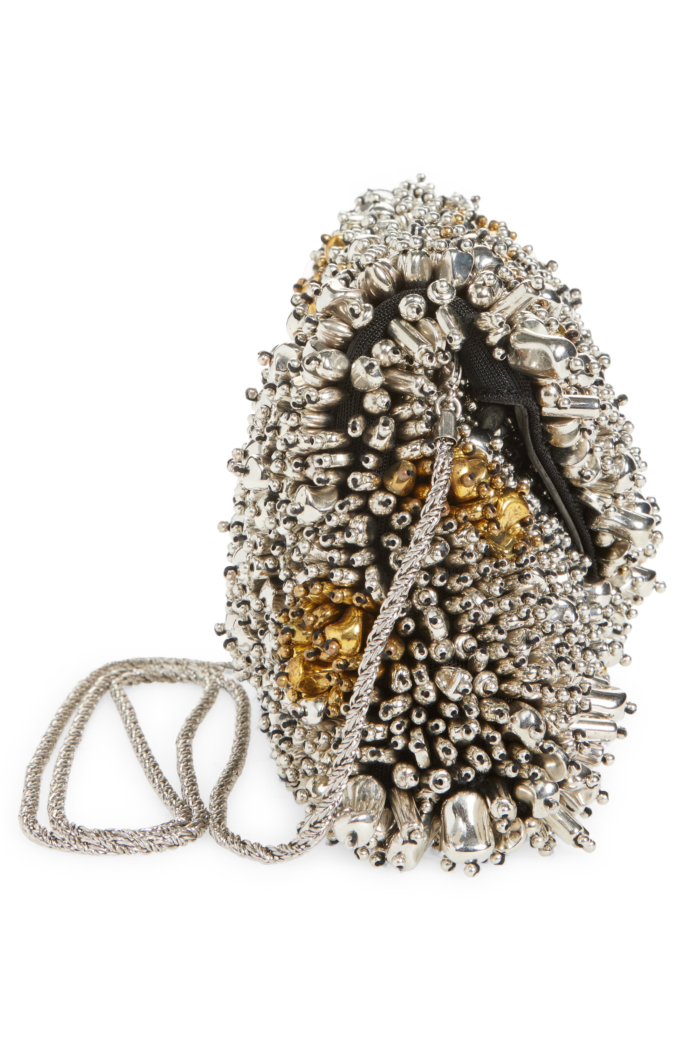 Dries Van Noten Embellished Clutch, Alternate, color, 