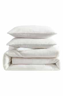 Vera Wang Faux Fur Comforter & Sham Set