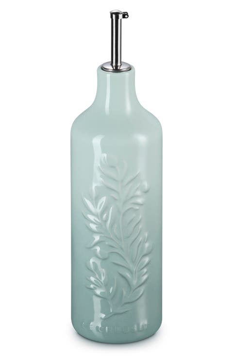 Olive Branch Stoneware Oil Cruet