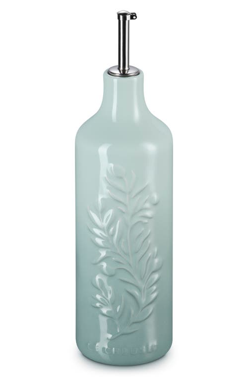 Le Creuset Olive Branch Stoneware Oil Cruet In Gray