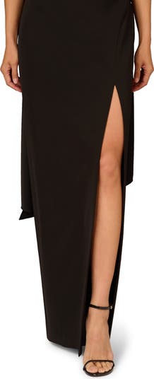 Bonded Crepe Gown