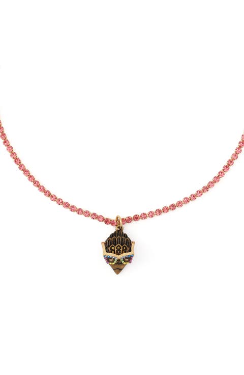 Sunglass Eagle Pendant Necklace