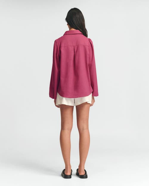 St Mrlo Pico Blouse In Pink