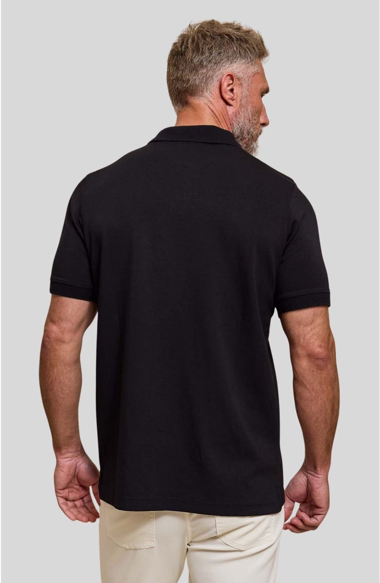 Rye 51 The Yates Polo, Alternate, color, Black