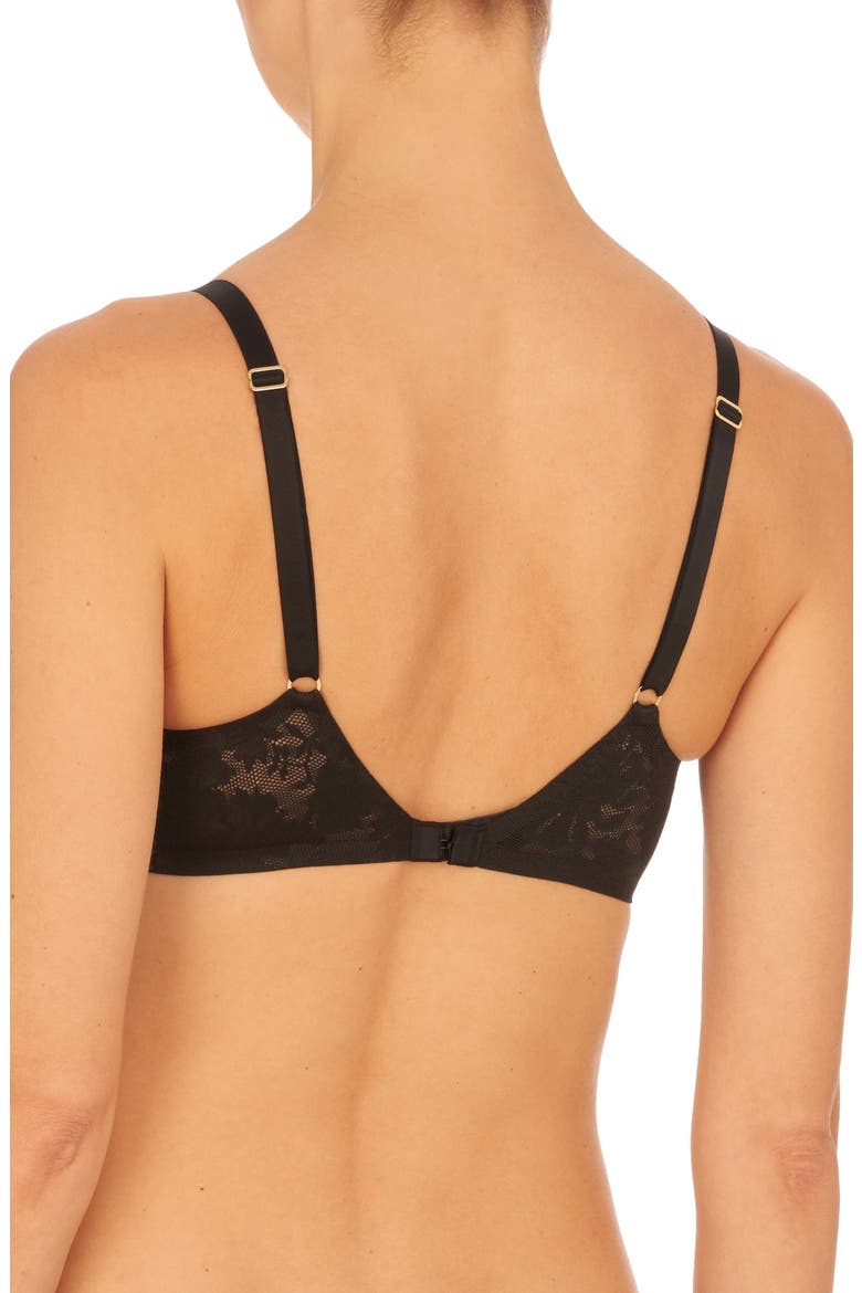 Levitate Underwire Unlined Bra, Alternate, color, BLACK