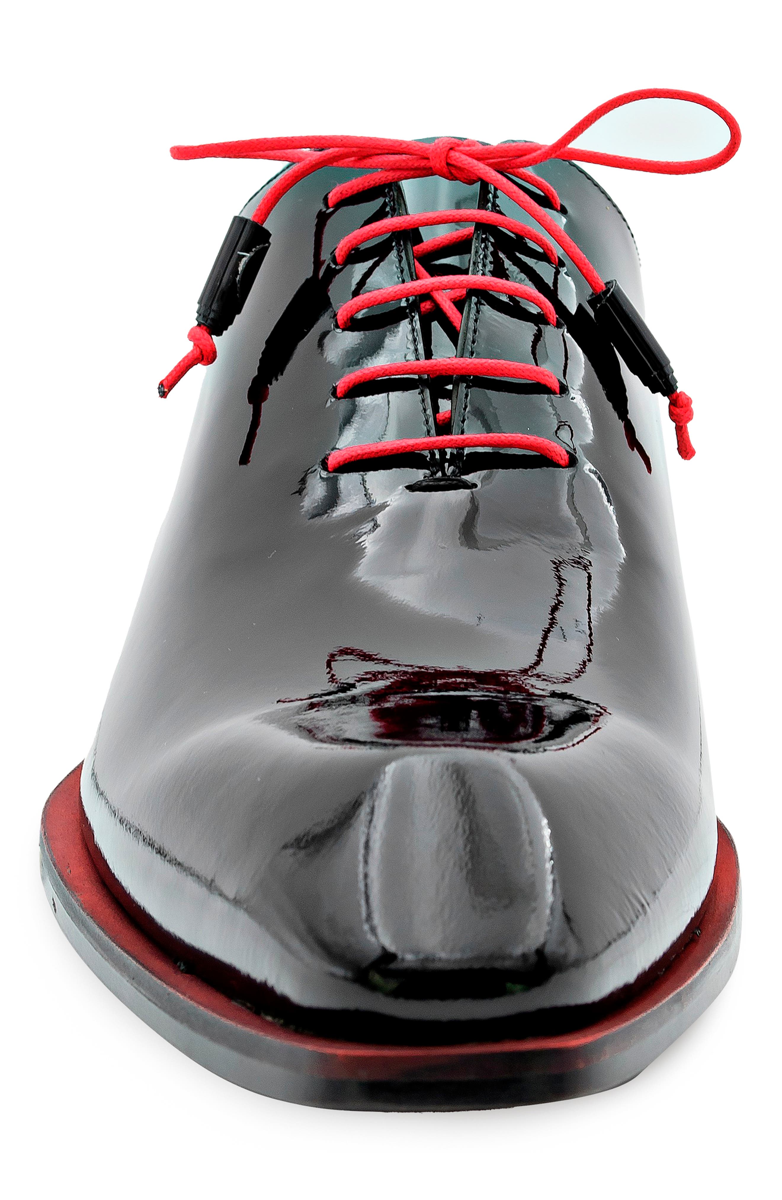 Mezlan Dietro Patent Leather Oxford, Alternate, color, 