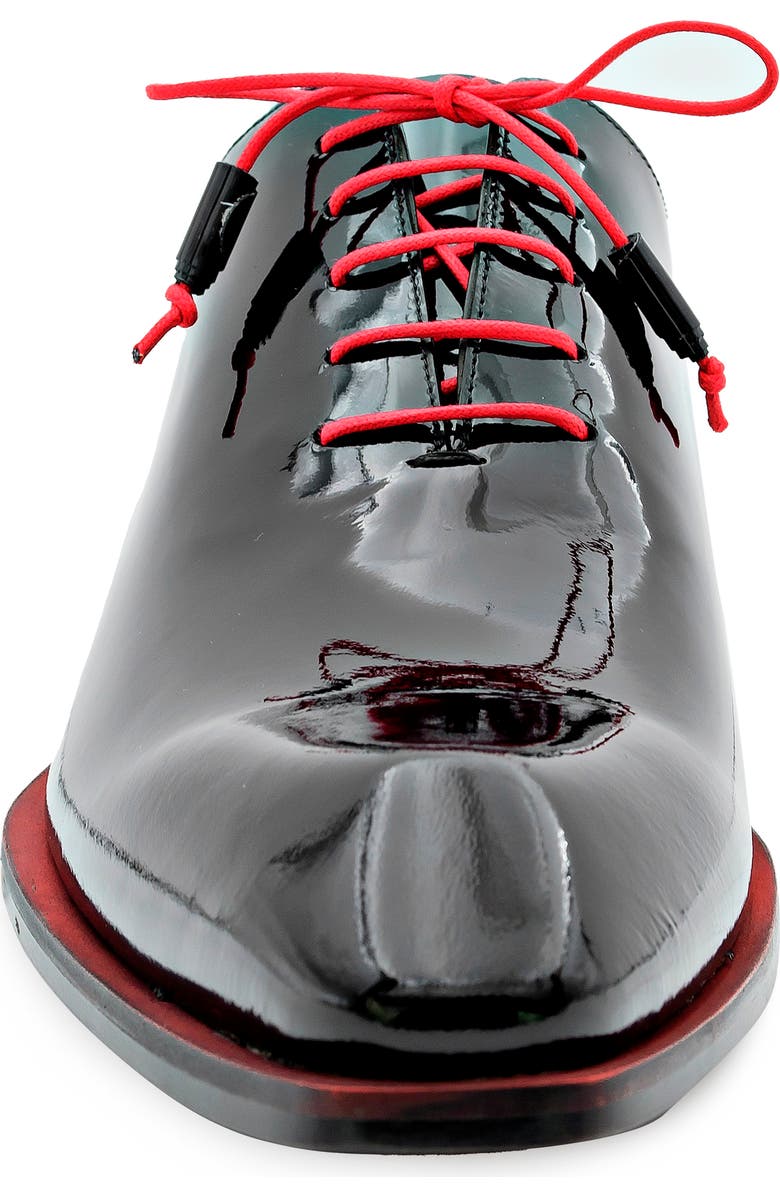 Mezlan Dietro Patent Leather Oxford, Alternate, color,