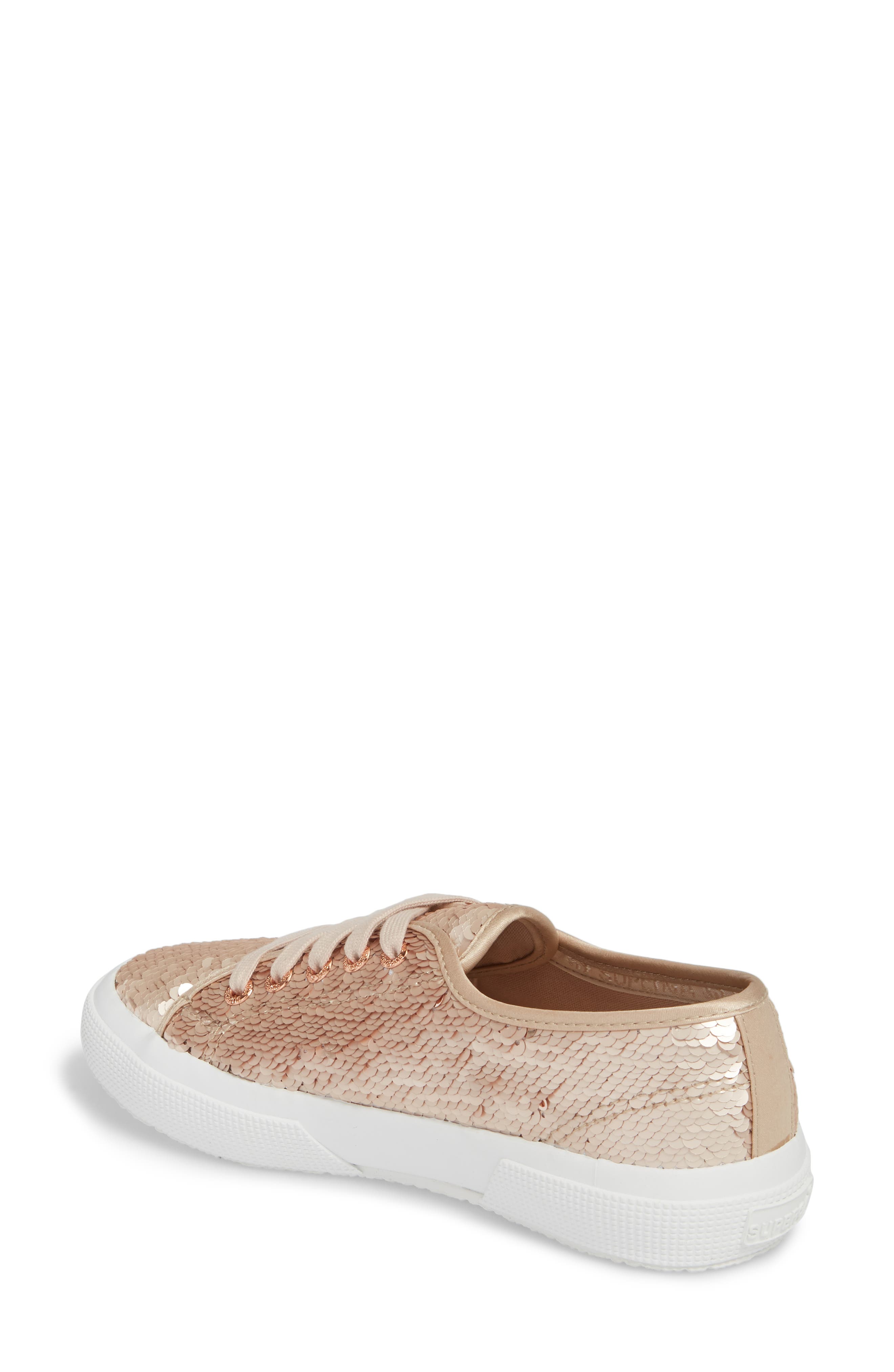 2750 Pairidescent Low Top Sneaker, Alternate, color, ROSE GOLD/ ROSE GOLD