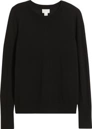 Caslon® Merino Wool Blend Crewneck Sweater
