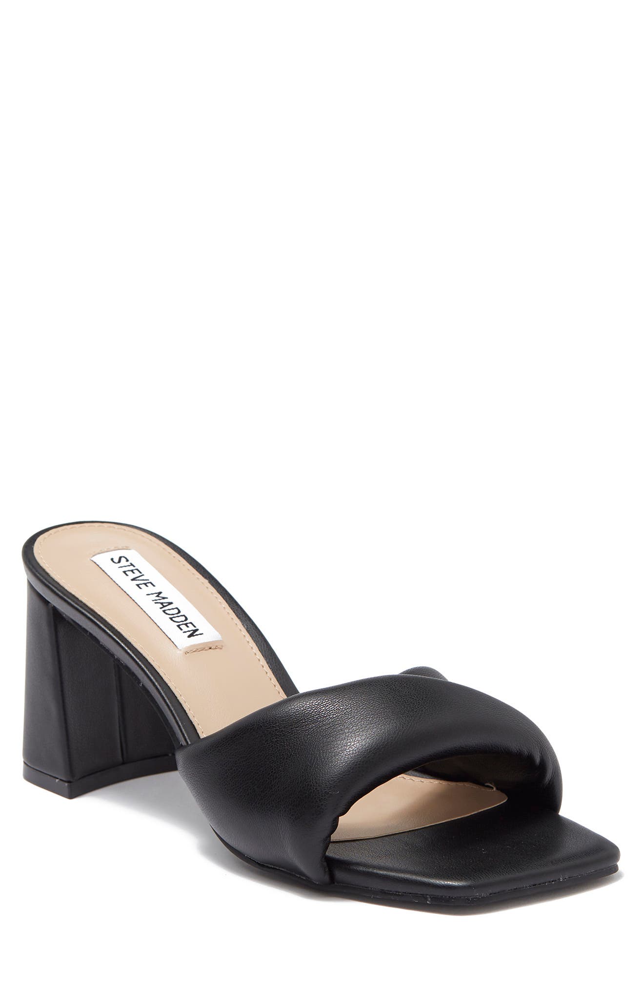 Steve Madden Sway Heeled Slide Sandal, Main, color, 