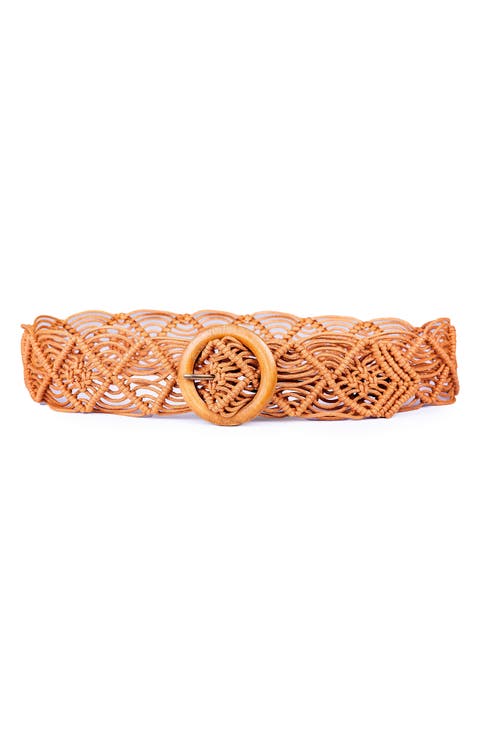 Macrame Braided Belt