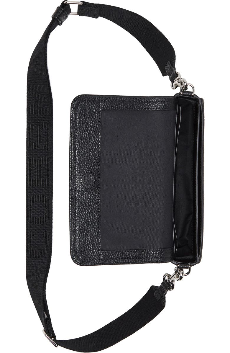 Marc Jacobs The Mini Leather Crossbody Bag, Alternate, color, Black Multi