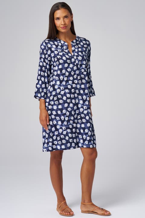 Paloma Shibori Print Dress
