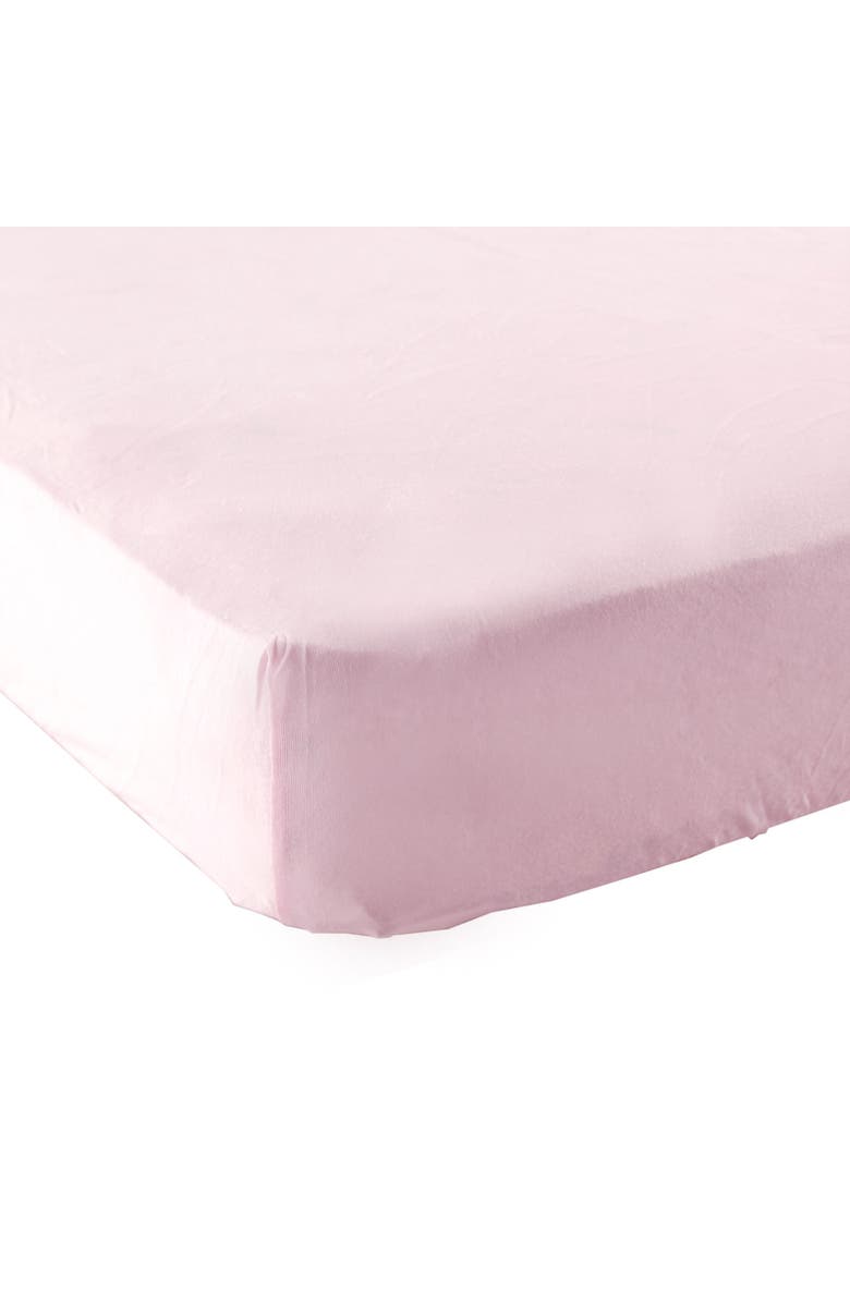 Luvable Friends Snugly Fitted Playard Bedding for Her, Main, color, Pink