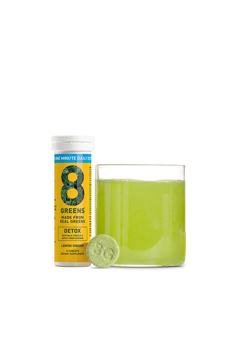 8Greens Detox with Milk Thistle & Apple Cider Vinegar Dietary Supplement, Alternate, color,