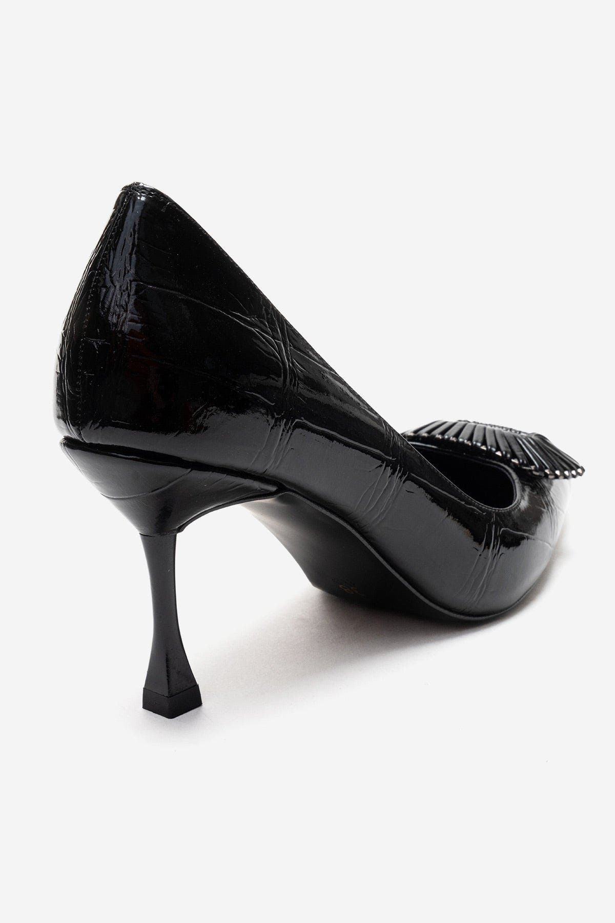 Prologue Shoes Rebel Stiletto Pump, Alternate, color, Black Print