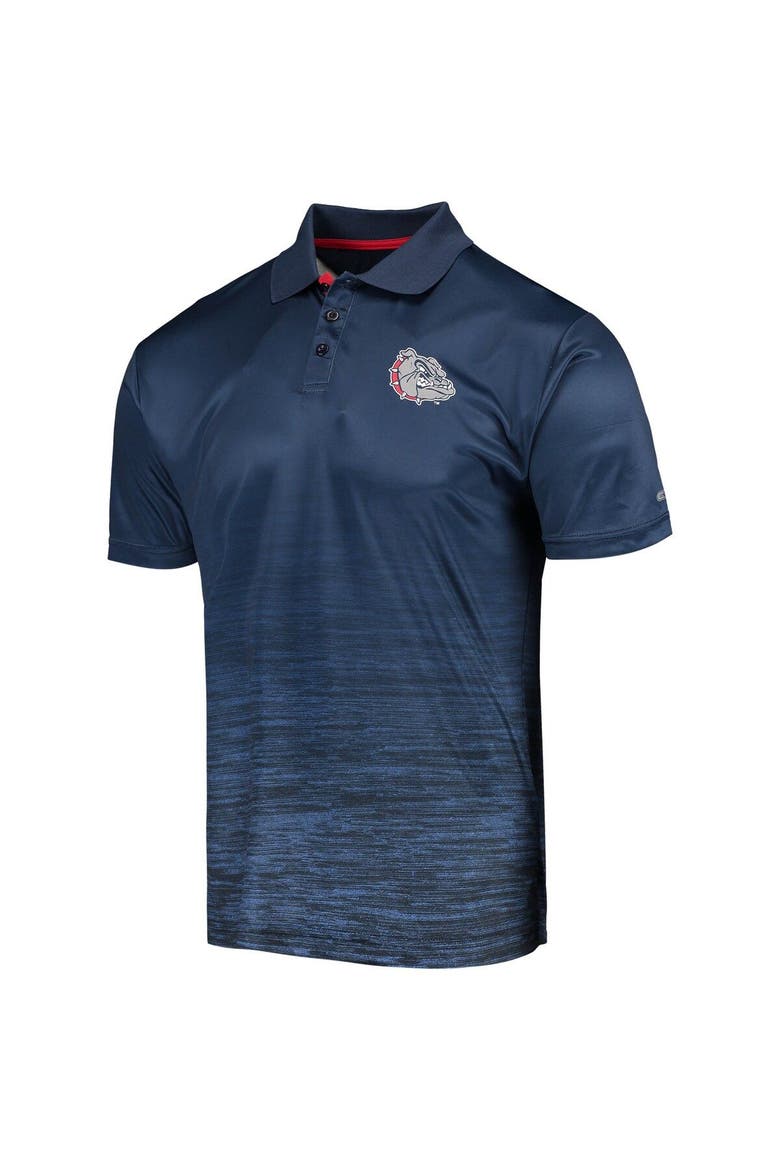 Men's Colosseum Navy Gonzaga Bulldogs Marshall Polo, Alternate, color, Navy