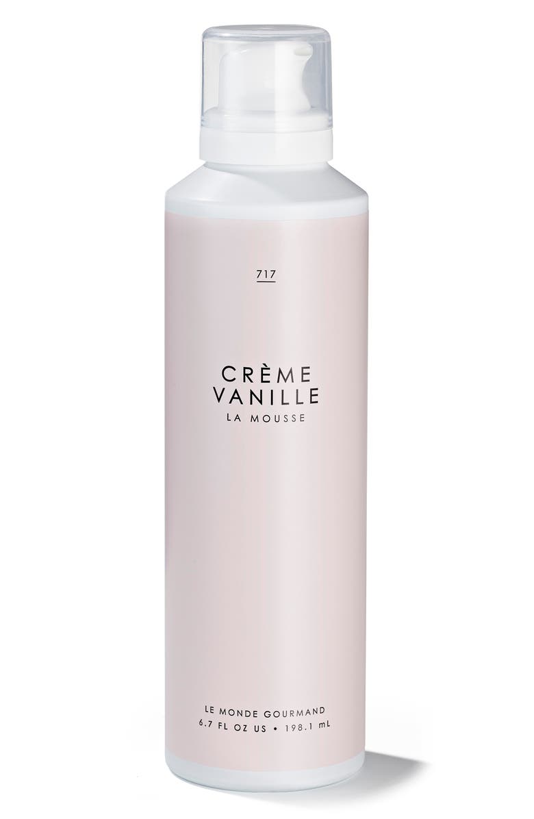 LE MONDE GOURMAND Crème Vanille Body Lotion Mousse, Main, color, 
