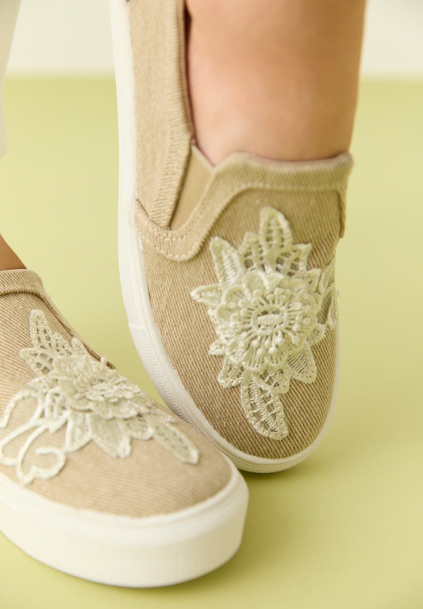The Skyla Slip On Sneaker, Alternate, color, KHAKI