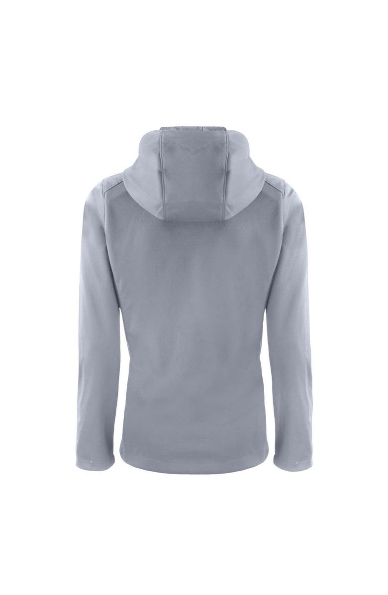 Cutter & Buck Women's Cutter & Buck Gray Las Vegas Raiders Evoke Eco Softshell Recycled Full-Zip Hooded Jacket, Alternate, color, 