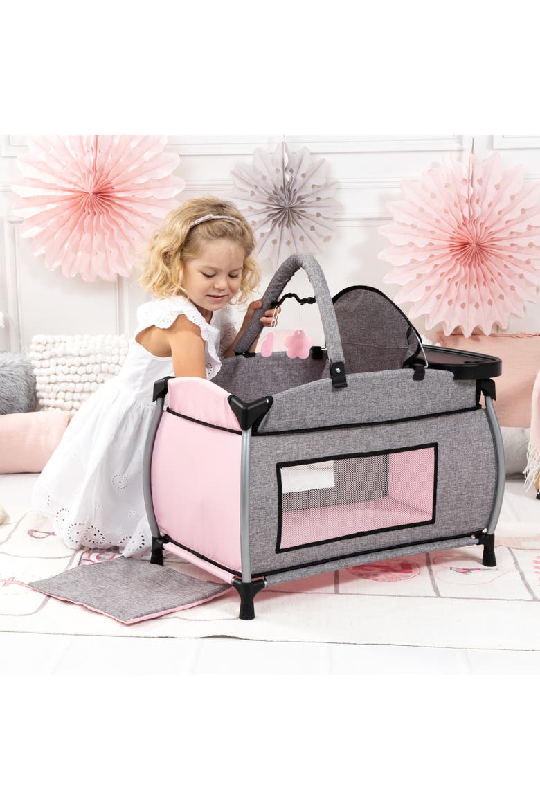 Doll Multi-Bed Care Center Fits 18" Dolls, Ages 3+, Alternate, color, Multicolored
