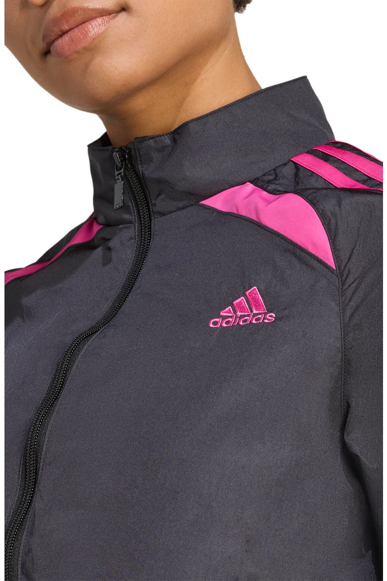 Team Geist Crop Jacket, Alternate, color, BLACK/ SEMI LUCID FUCHSIA